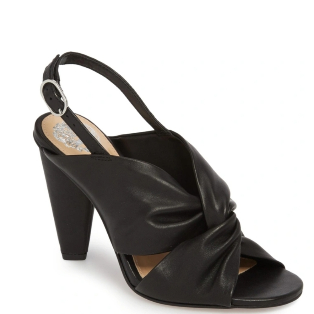 Vince Camuto Kattie knotted Slingback Heeled Sandal